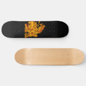 Aztec-ontwerp Persoonlijk Skateboard (Horizontaal)