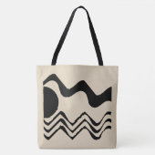 Aztec-ontwerp Tote Bag (Voorkant)