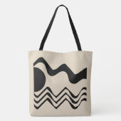 Aztec-ontwerp Tote Bag (Achterkant)