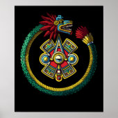 Aztec Ouroboros Poster (Voorkant)
