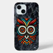 Aztec Owl Case-Mate iPhone Case (Achterkant)