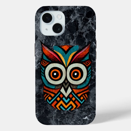 Aztec Owl Case-Mate iPhone Case (Achterkant)