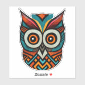 Aztec Owl Sticker (Vel)