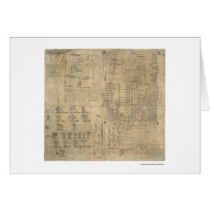 Aztec Oztoticpac Lands Map 1540