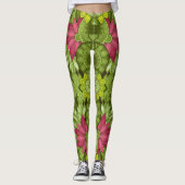Aztec Paars Pashion Leggings (Voorkant)
