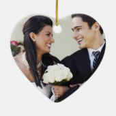 Aztec Paisley fotogele houtskool Keramisch Ornament (Achterkant)