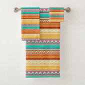 Aztec-patroon Bad Handdoek (Insitu)