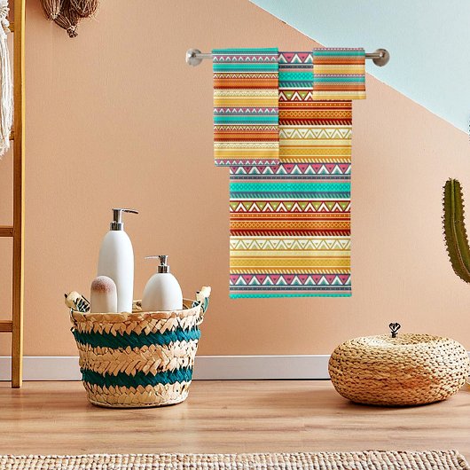 Aztec-patroon Bad Handdoek