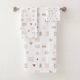 aztec-patroon bad handdoek