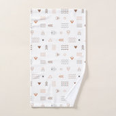 aztec-patroon bad handdoek (Handdoek)