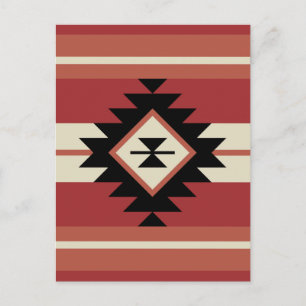 Aztec-patroon Briefkaart