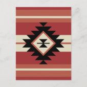 Aztec-patroon Briefkaart (Voorkant)