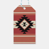 Aztec-patroon Cadeaulabel (Voorkant)