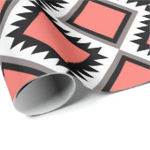 Aztec-patroon Cadeaupapier (Rol Hoek)
