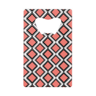 Aztec-patroon Creditkaart Flessenopener