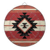 Aztec-patroon Dartbord (Voorkant)