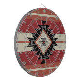 Aztec-patroon Dartbord (Voorkant Links)