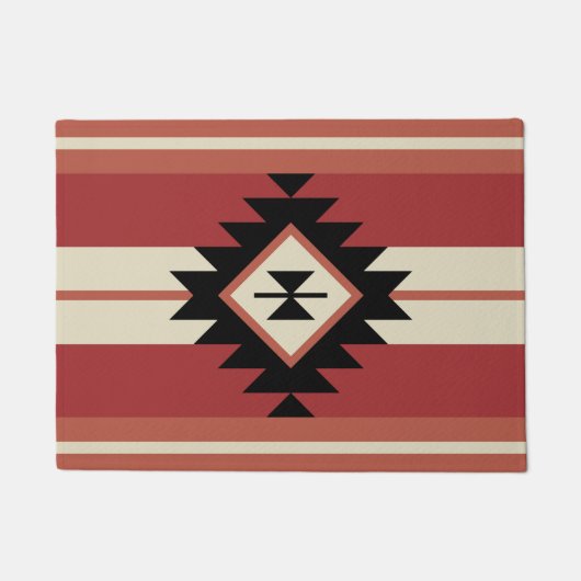 Aztec-patroon Deurmat (Voorkant)
