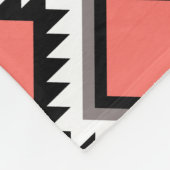 Aztec-patroon Fleece Deken (Hoek)
