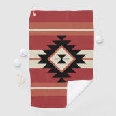 Aztec-patroon Golfhanddoek (Insitu)