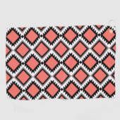 Aztec-patroon Golfhanddoek (Horizontaal)