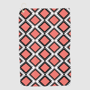 Aztec-patroon Golfhanddoek