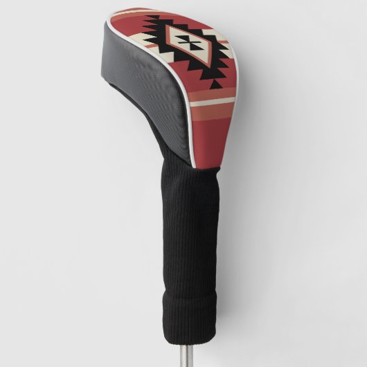Aztec-patroon Golfheadcover (Schuin)