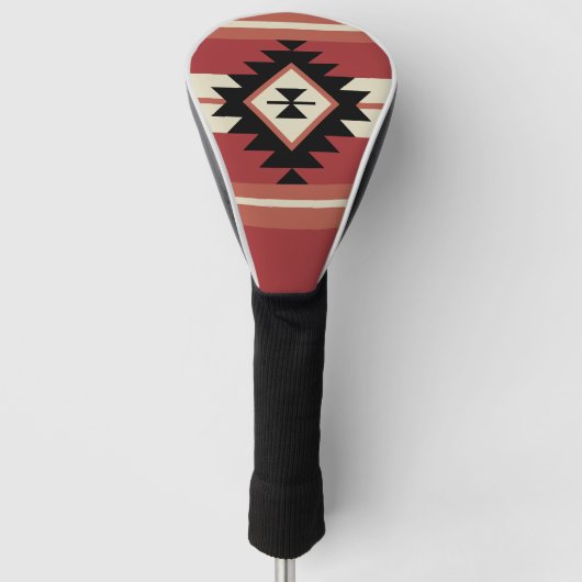 Aztec-patroon Golfheadcover (Voorkant)