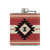 Aztec-patroon Heupfles (Achterkant)