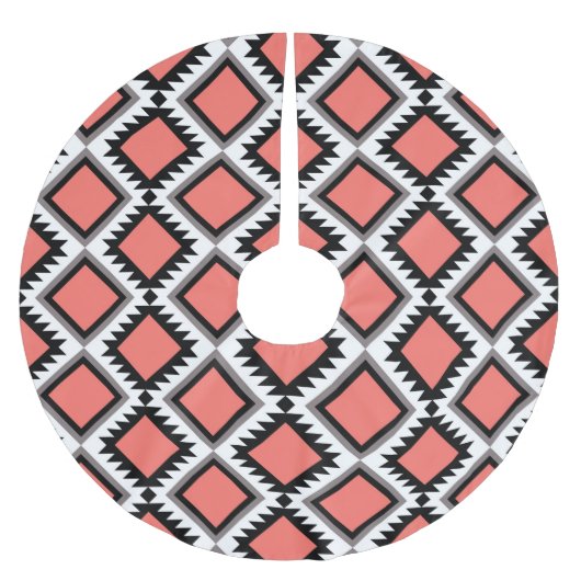 Aztec-patroon Kerstboom Rok (Voorkant)