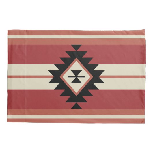 Aztec-patroon Kussensloop (Achterkant)