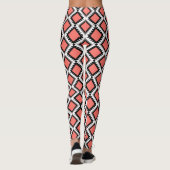 Aztec-patroon Leggings (Achterkant)