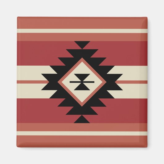 Aztec-patroon Magneet (Voorkant)