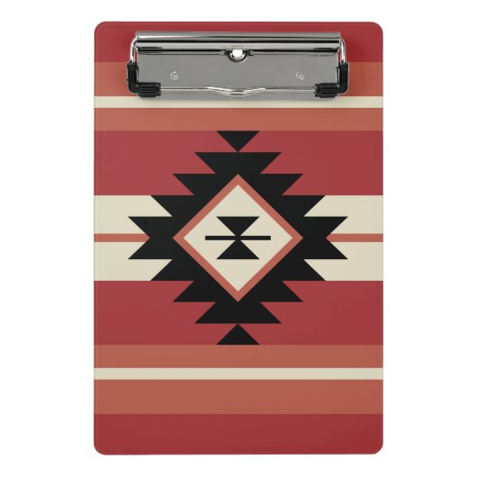 Aztec-patroon Mini Klembord (Voorkant)