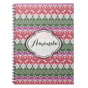 Aztec-patroon . notitieboek