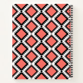 Aztec-patroon Notitieboek (Achterkant)