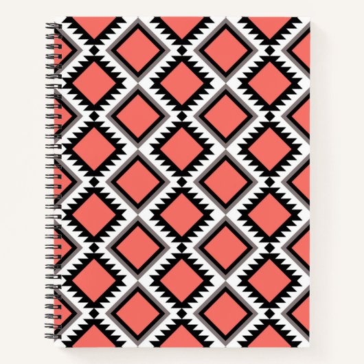 Aztec-patroon Notitieboek (Voorkant)