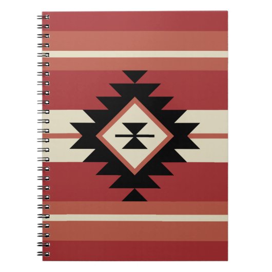 Aztec-patroon Notitieboek (Voorkant)