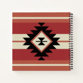 Aztec-patroon Notitieboek (Achterkant)