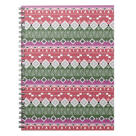 Aztec-patroon . notitieboek (Voorkant)