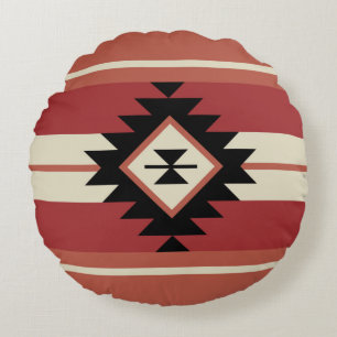 Aztec-patroon Rond Kussen