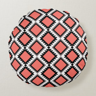 Aztec-patroon Rond Kussen