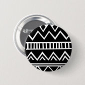 Aztec-patroon Ronde Button 5,7 Cm (Voorkant /achterkant)