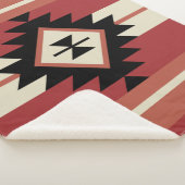 Aztec-patroon Sherpa Deken (3/4)