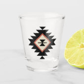 Aztec-patroon Shot Glas (Voorkant)