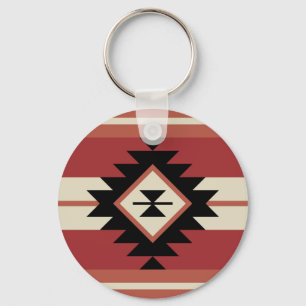 Aztec-patroon Sleutelhanger