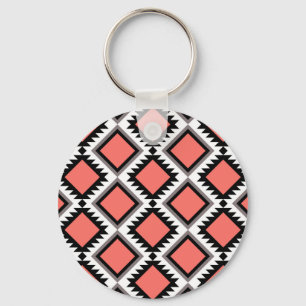 Aztec-patroon Sleutelhanger