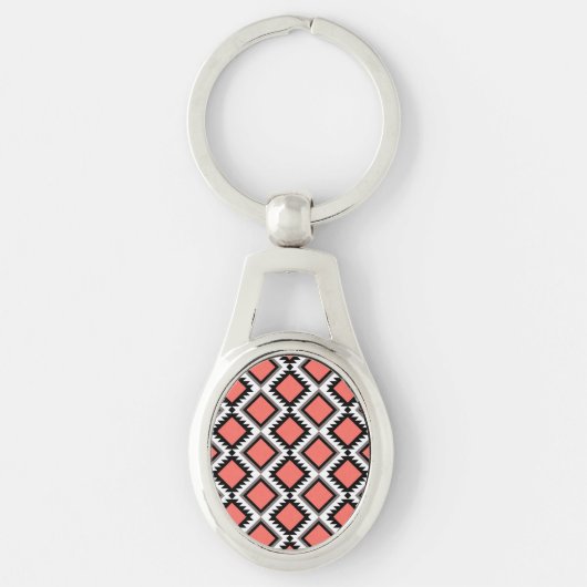 Aztec-patroon Sleutelhanger (Voorkant)