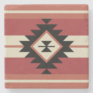 Aztec-patroon Stenen Onderzetter