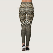 Aztec patroon stijlvol leggings (Achterkant)